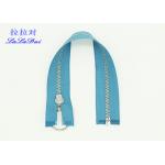 30 Inch Open End Dual Separating Zipper , Long Separating Zippers For Garments