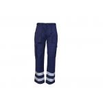 275GSM Navy Blue Work Pants Workwear With Bellow Pockets And Hook & Loop for sale