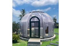 China UV Resistance 10x10 Clear Bubble Tents Heat Resistant PC Polycarbonate Dome Tent supplier