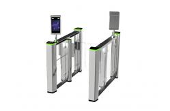 China Indoor Flap RS485 IP44 Access Control Speed Gate SS304 40W supplier