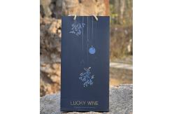 China Eco Friendly Foldable Wine Packaging Box Custom Printed Single Double Bottle Empty Boxes supplier