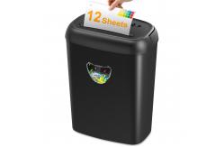 China 12 Sheet Cross Cut Shredder With 25L Bin supplier