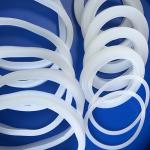Food Grade Silicone Rubber Gaskets Aging Resistant Mechanical Use With Long Life Span