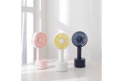 China Battery Powered USB Rechargeable Desk Auto Oscillating Scented Mini Handheld Fan supplier