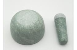 China Marble Stone Spice Grinder 10cm x 6cm Kitchen Herb And Spice Tools supplier