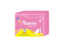 China Ladies Organic Cotton Period Pads Night Use Disposable Ultra Thin Sanitary Pads supplier