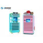 Black Pink Gift Vending Machine Coin Cash Payment Mode RGB LED 220V Custom Colors for sale