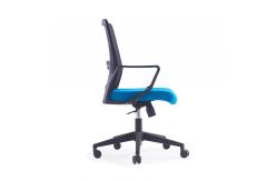 China Classic MID Back Mesh Back Fabric Seat Swivel Office Computer Chair supplier