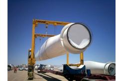 China Mobile Gantry Crane For Hoist Mammoth Wind Power Components supplier