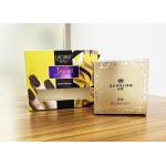 300g Cardboard Foldable Cosmetics Gold Foil Stamped Boxes for sale