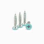 Processing baking paint white stainless steel screw decoration wood screw color baking paint Self-tapping screw for sale