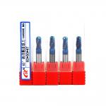Diameter Custom End Mills Four 4 Flute Roughing End Mill Ball Nose Solid Milling Cutter for sale