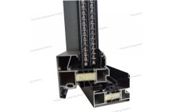 China Glazing Aluminum Window Thermal Break Sliding Doors Profile High Security supplier