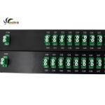 Duplex LC/UPC 100GHz ITU Grid C59  40 Channel Mux for sale