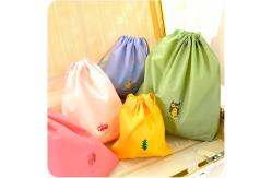 China Reusable Sports 210D Polyester Drawstring Bag Backpack Promotional supplier