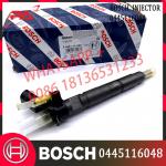 0445116048 BO-SCH Diesel Fuel Common Rail Injector 0445116048 0445116049 for HYUNDAI & KIA 33800-3A100 for sale