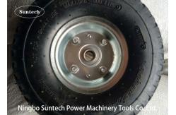 China ISO 500lbs Marine Bolt On Swivel Trailer Jack With Pneumatic Wheel supplier