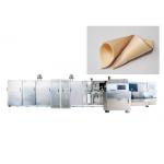 Durable Commercial Ice Cream Cone Machine With Cast Iron Baking Plates , 1 Year Warranty for sale