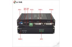 China 1Ch Bidi RS232 DVI Video To Fiber Converter GPIO Over Fiber Extender supplier
