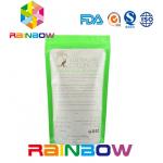 Customized Snack Bag Packaging k For Seeds Packaging Stand Up Bottom Gusset for sale