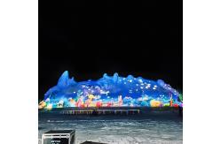 China 8500 Lumens Interactive Wall Projection Interactive Mapping Show supplier