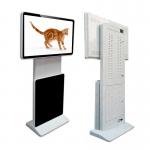 43 inch rotatable vertical LCD screen 16 : 9 show ratio advertising kiosk for sale