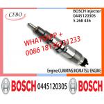 BOSCH 0445120305 Neutral Diesel Fuel Injector Assembly 0445120305 5268436 For CUMMINS/KOMATSU Engine for sale