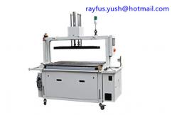 China Inline Box Erector Machine / Manual Semi Automatic Box Strapping Machine supplier