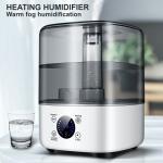 Top Filling 5L Room Humidifier Cool Warm Mist Humidifier UV Sterilize