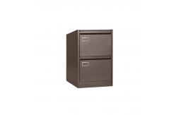 China KD Structure Two Drawer Steel Cabinet A4 File Documents Folders Storage supplier