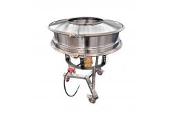 China Factory Custom High Frequency Vibrating Screen Stainless Steel Food Grade Slurry Screening supplier