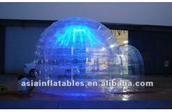 China Transparent Igloo Advertising Tent with LED Light supplier