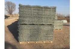 China Hot Dipped Galvanized Gabion Mattress Width 1m - 2m For Erosion Control supplier
