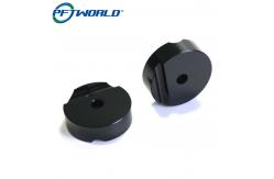 China Custom Turned Aluminum Precision Black Anodized CNC Machining supplier