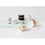 Mini 5ml Cosmetic Sample Jars Pink Color Customized For Eye Cream for sale