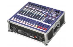 China High Power Dj Audio Mixer 550W*2  12Channels Mixing Console PM2000USB supplier