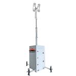 US Standard Portable Led Lighting Tower With 6 Meters Telescopic Mast For Activity Lighting for sale
