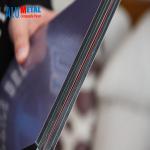 2440mm 3mm Fire Rated Aluminium Composite Panel Sheet For Partition Anodized Surface