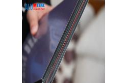 China 2440mm 3mm Fire Rated Aluminium Composite Panel Sheet For Partition Anodized Surface supplier