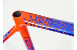 China Vivid Patterns Cool Cycling Stickers , Road Bike Frame Decals Water Resistance supplier