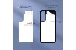 China Blank Sublimation Silicone Phone Case For SamSung S23 S24 S25 Plus Ultra supplier