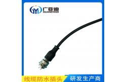 China Custom IP67 M12 8 Pin Female To RJ45 Shielded Connector Cable supplier