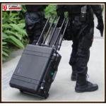 Porable WIFI VHF UHF Mobile Phone Jamming Device Reception Blocker With LAN Control for sale