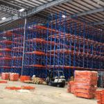 Customizable Gravity Pallet Rack 4-8 Layer Rust Resistant for sale