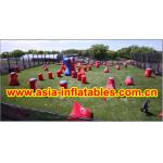 0.6mm PVC Inflatable Paintball bunker for paintball Sports for sale