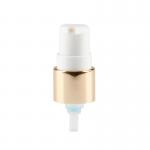 18/410 Gold Aluminum Collar 20/410 Child-Proof Cream Dispenser Pump for Bottles for sale
