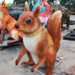 ISO Fiberglass Sculpture Squirrel Illuminated Animals Customizable for sale