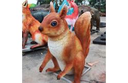 China ISO Fiberglass Sculpture Squirrel Illuminated Animals Customizable supplier