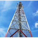 Hot Galvanized Free Standing 120km/H 45m 3 Legged Tower for sale