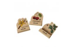 China Custom Design Printing Recyclable Lip Balm Packaging Box Paper Box With Hook supplier